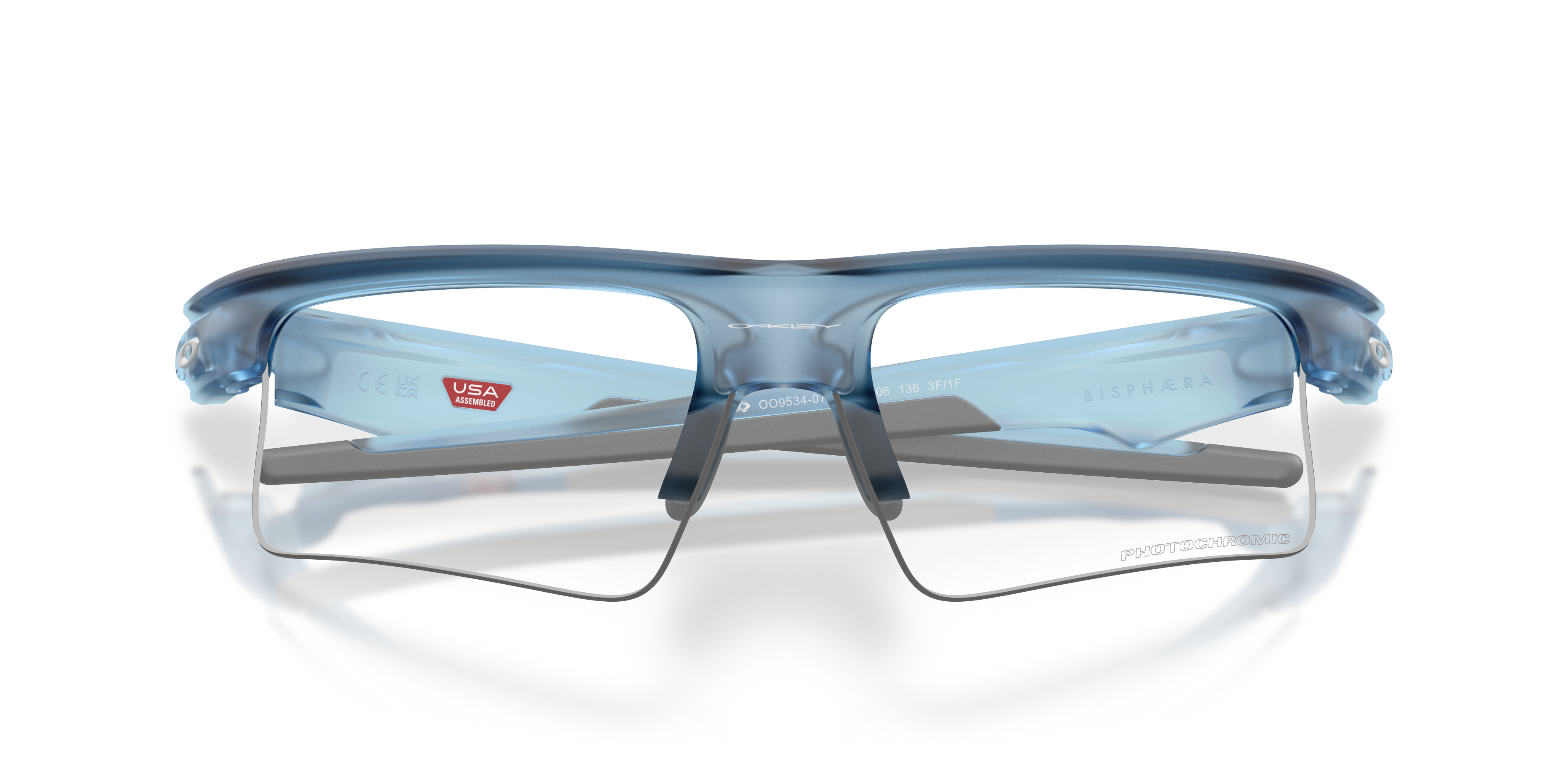 Oakley OO9534 Bisphaera Speed Unisex Prizm Sport Sunglasses - Sandstorm Frame