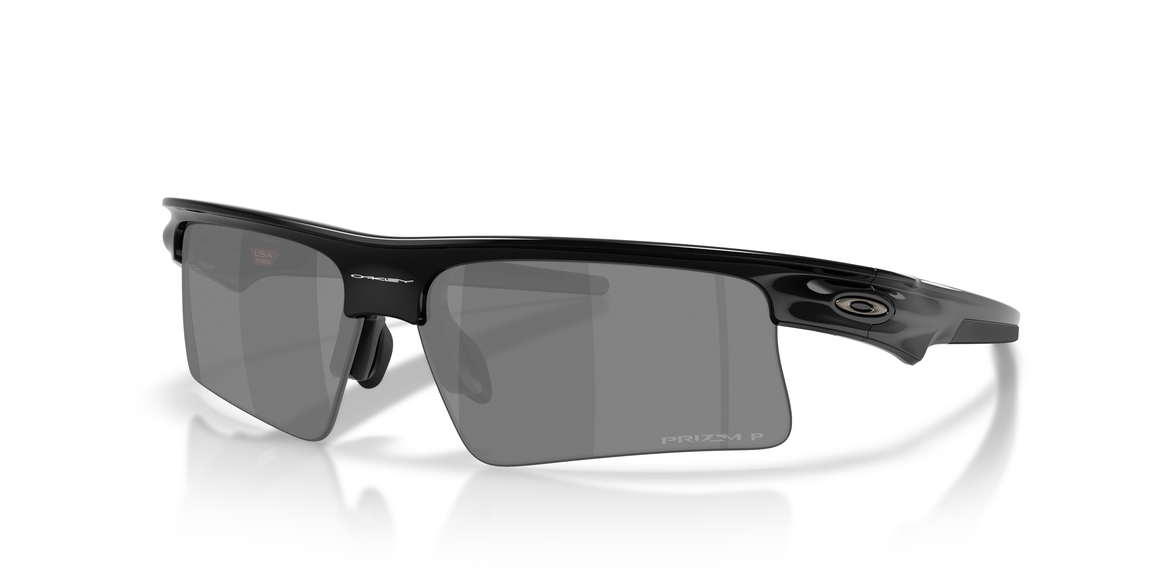 Oakley OO9534 Bisphaera Speed Unisex Prizm Sport Sunglasses - Polished Black Frame