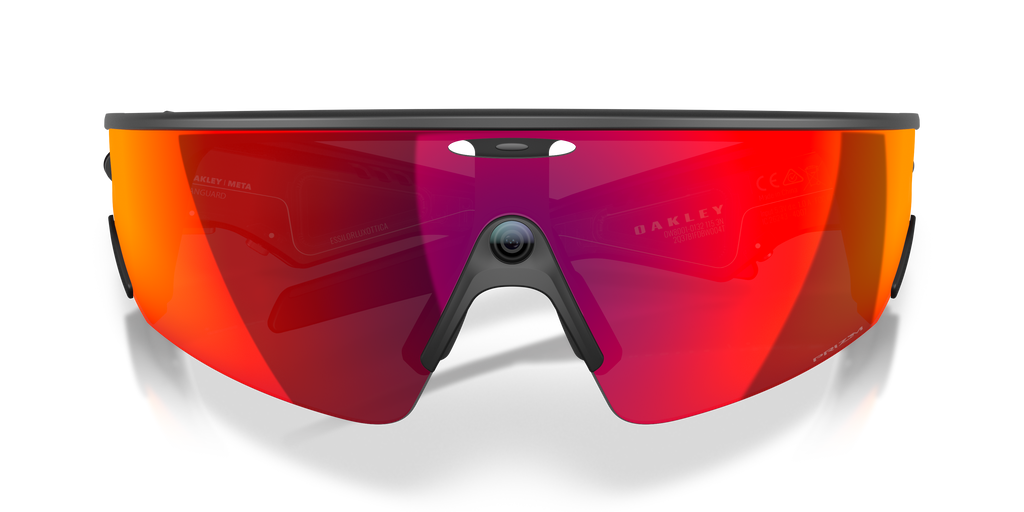Oakley | Meta Meta Vanguard Unisex Rectangle Prizm Sunglasses - White Frame