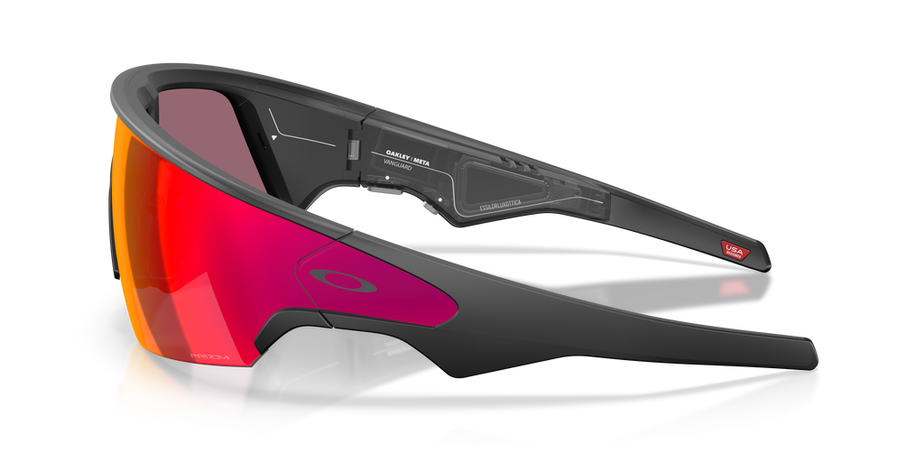 Oakley | Meta Meta Vanguard Unisex Rectangle Prizm Sunglasses - Black Frame