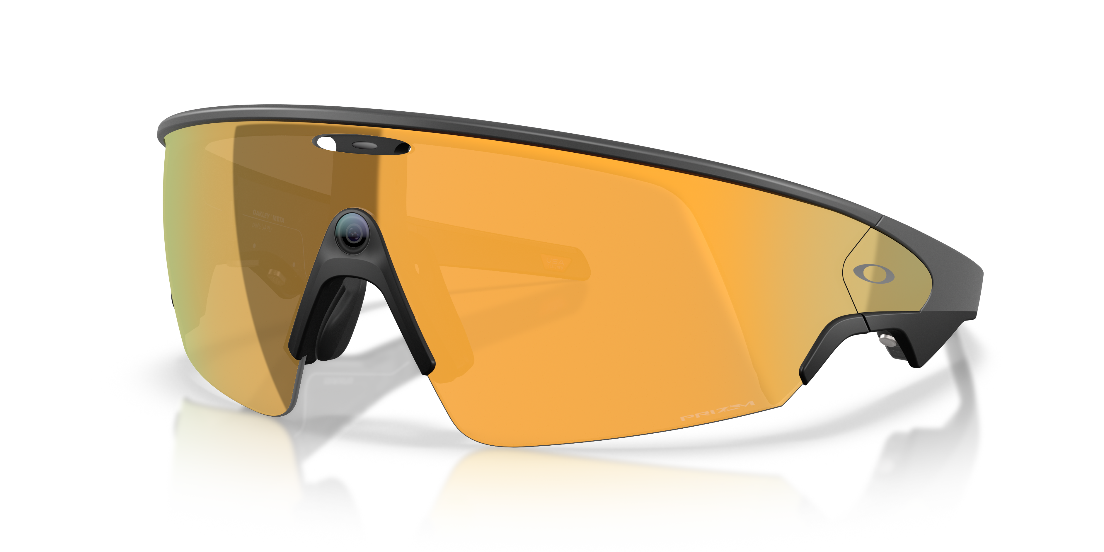 Oakley | Meta Meta Vanguard Unisex Rectangle Prizm Sunglasses - White Frame