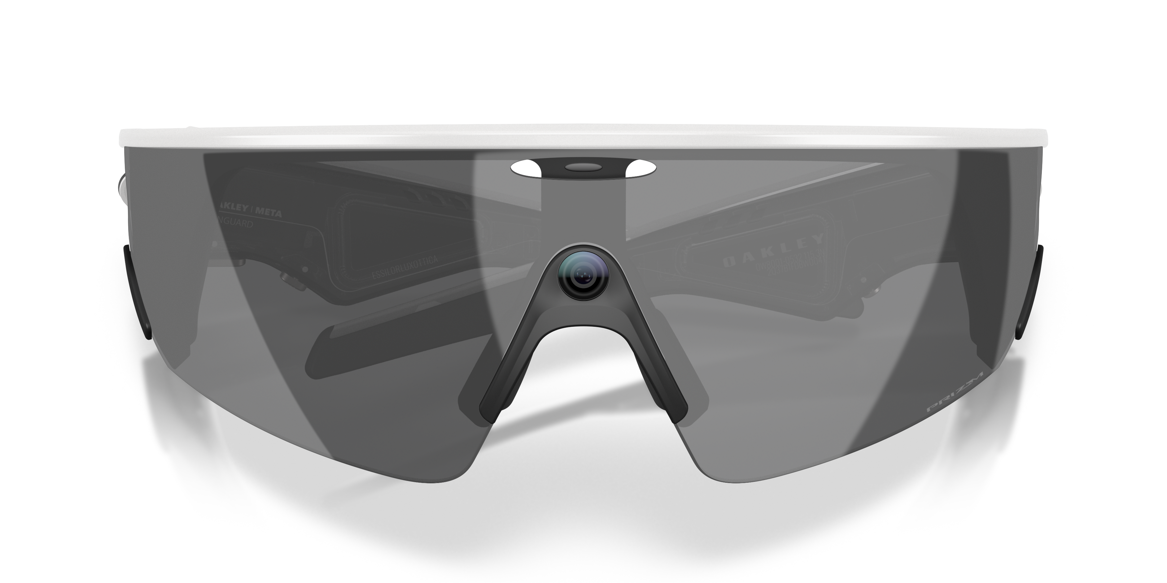 Oakley Meta Vanguard Unisex Rectangle Prizm Sunglasses - Black Frame