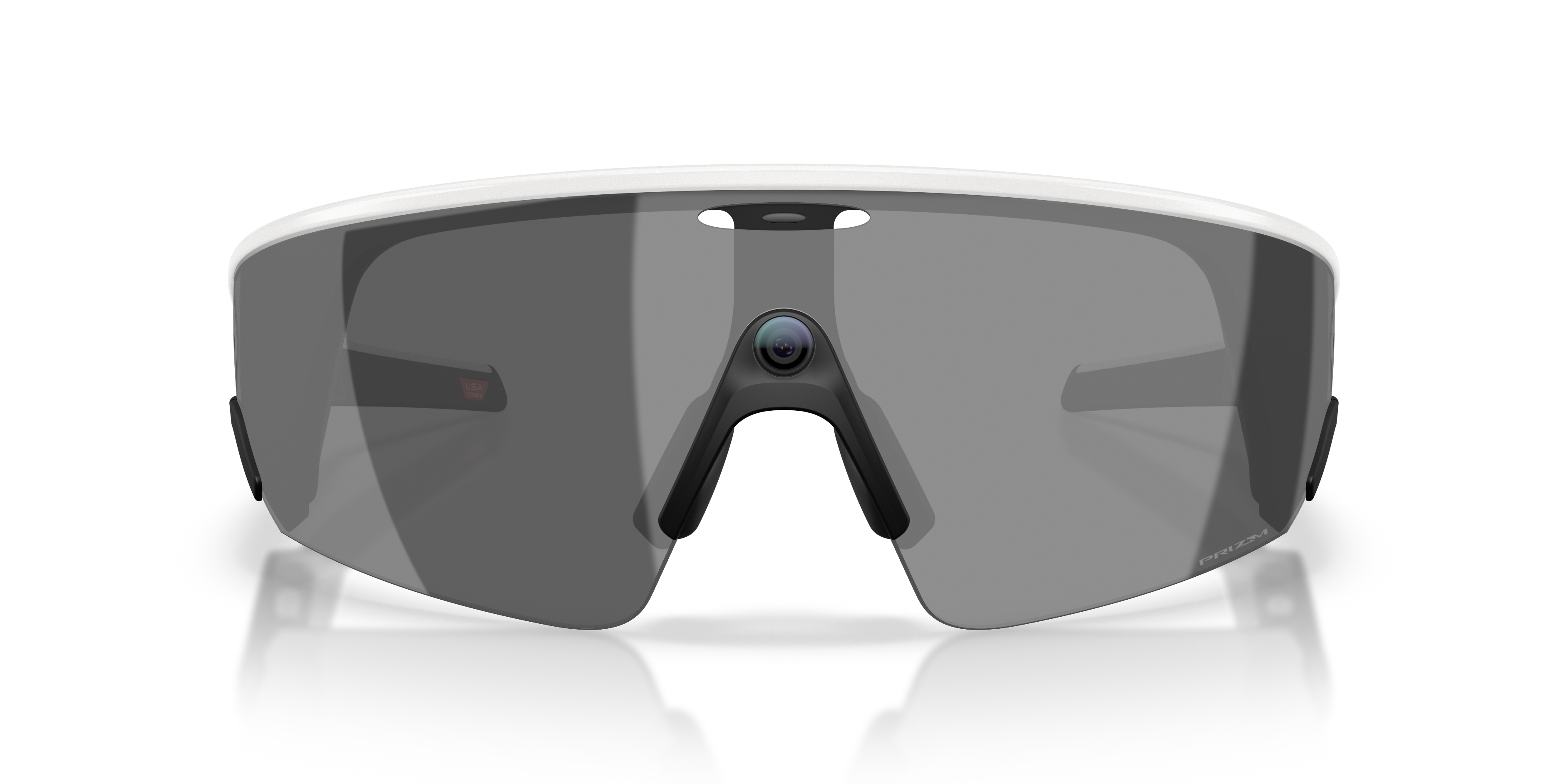 Oakley | Meta Meta Vanguard Unisex Rectangle Prizm Sunglasses - White Frame