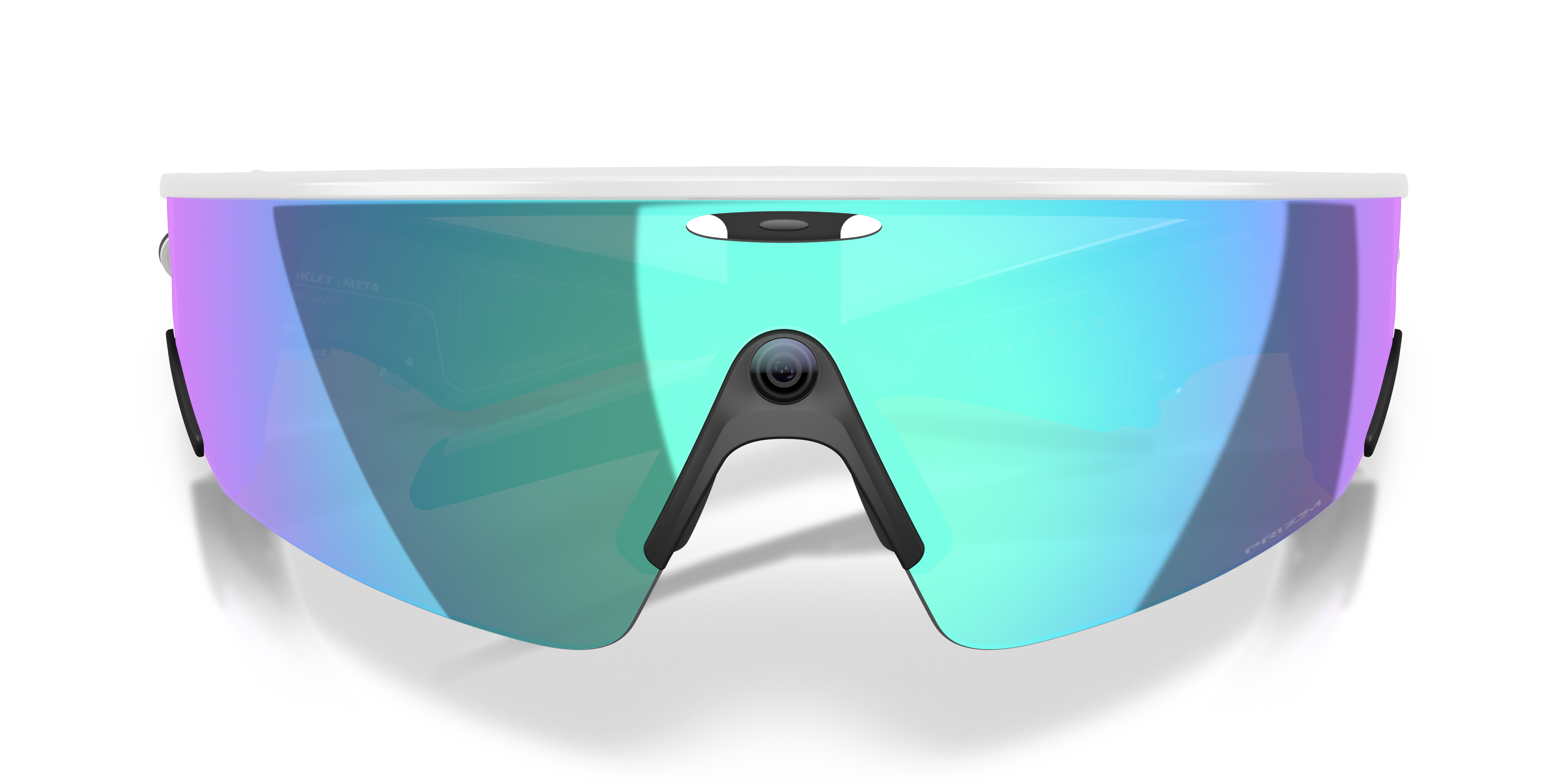 Oakley | Meta Meta Vanguard Unisex Rectangle Prizm Sunglasses - Black Frame
