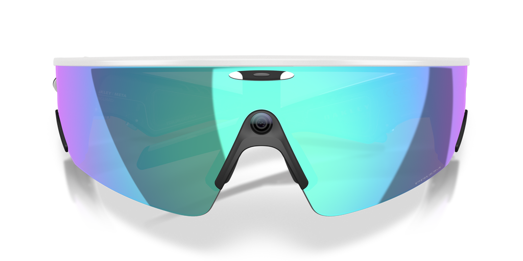 Oakley Meta Vanguard Unisex Rectangle Prizm Sunglasses - Black Frame