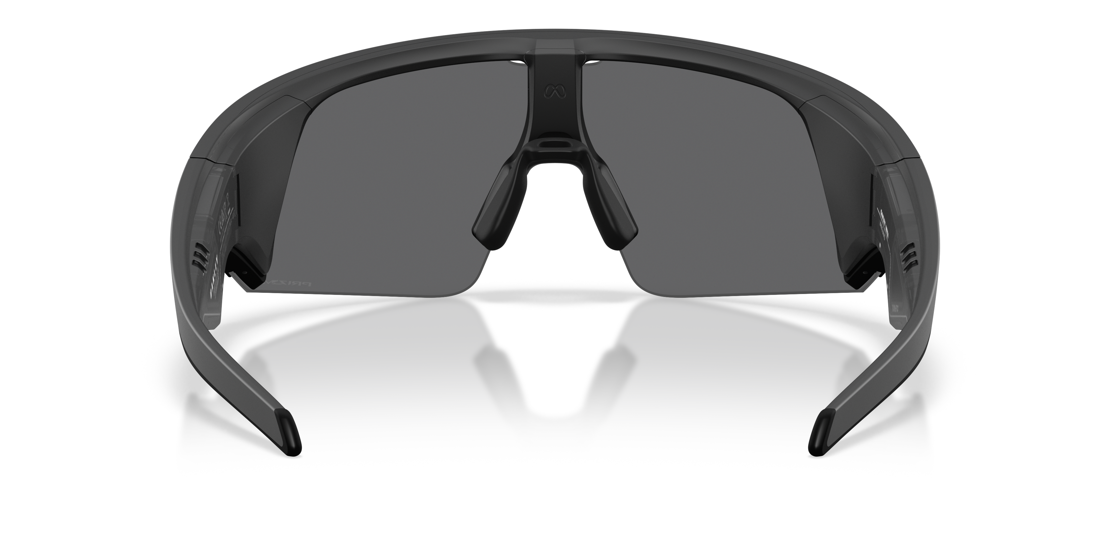 Oakley Meta Vanguard Unisex Rectangle Prizm Sunglasses - White Frame
