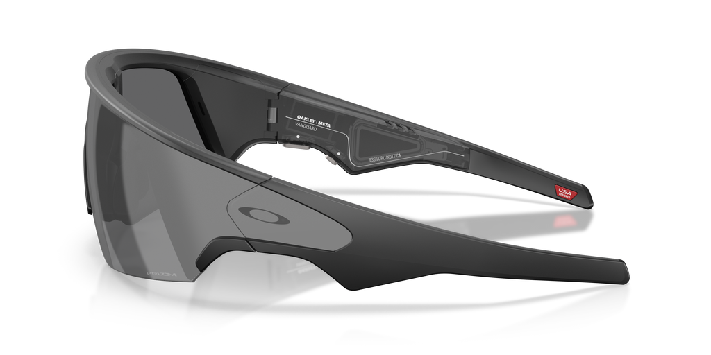 Oakley | Meta Meta Vanguard Unisex Rectangle Prizm Sunglasses - White Frame