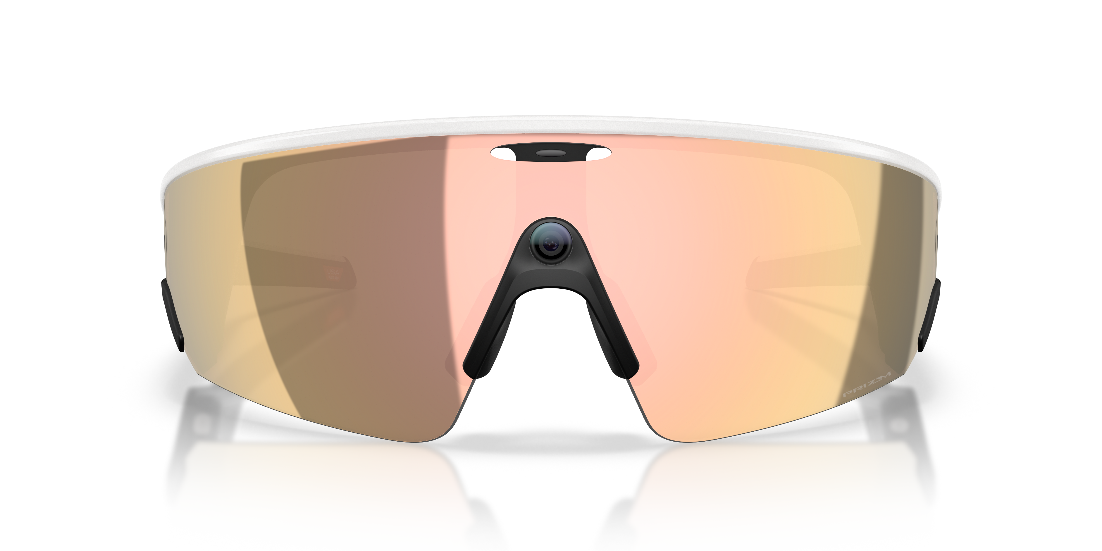 Oakley Meta Vanguard Unisex Rectangle Prizm Sunglasses - Black Frame