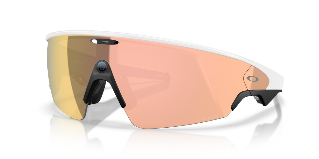 Oakley | Meta Meta Vanguard Unisex Rectangle Prizm Sunglasses - White Frame