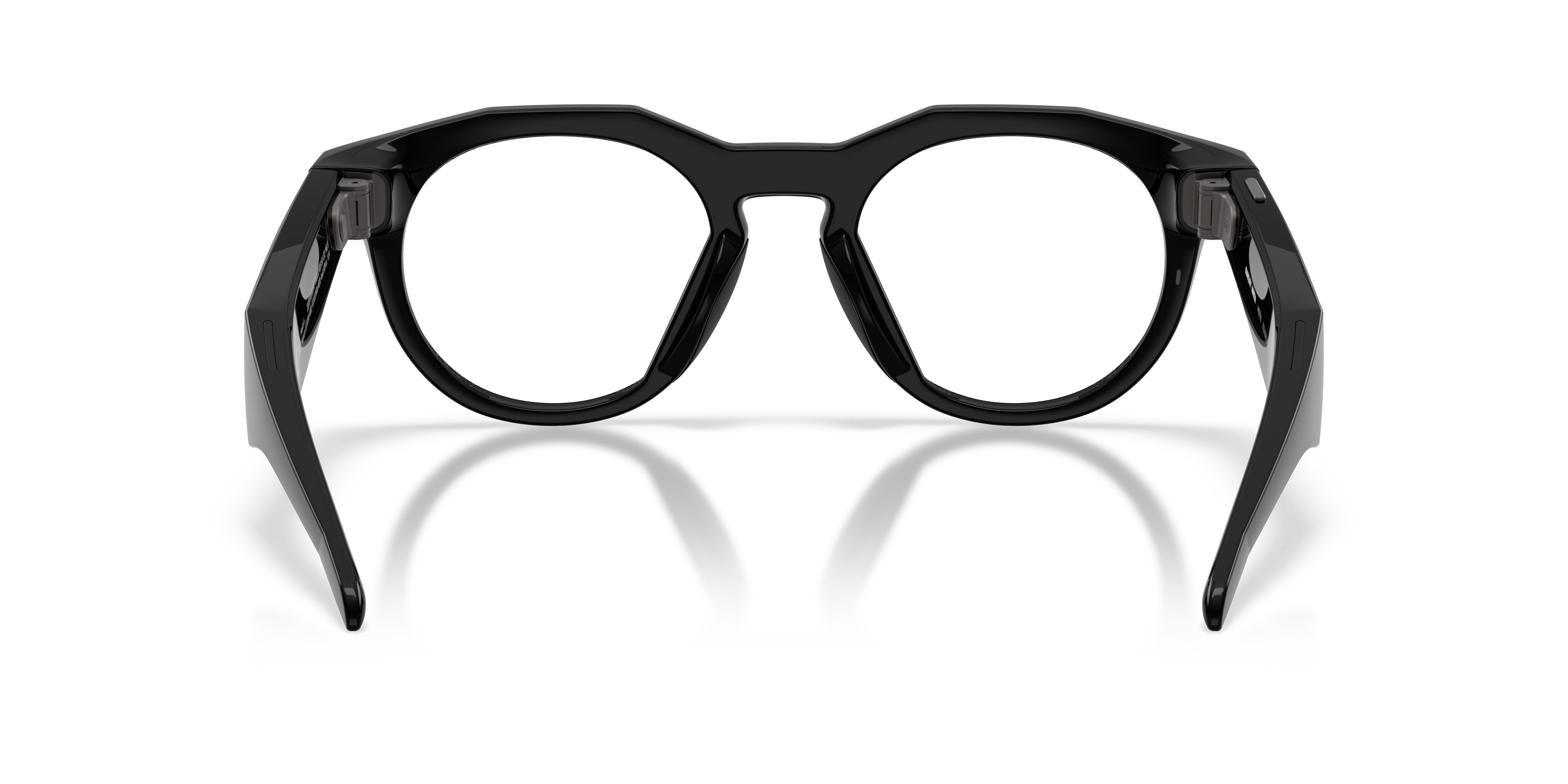 Oakley | Meta Meta HSTN Unisex Round Sunglasses - Clear Frame