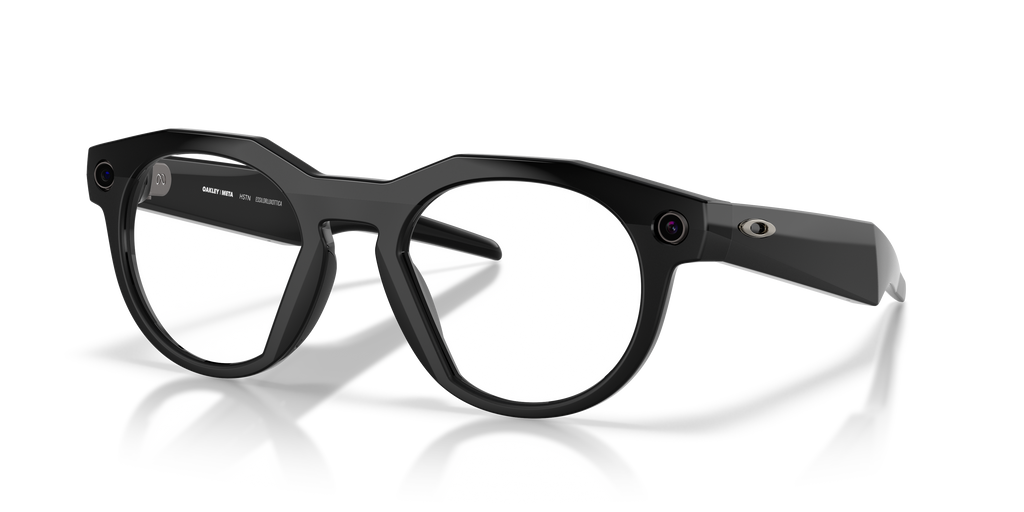 Oakley | Meta Meta HSTN Unisex Round Sunglasses - Clear Frame