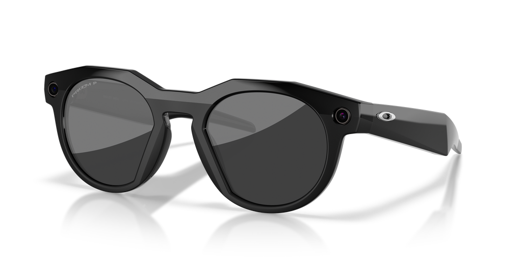 Oakley | Meta Meta HSTN Unisex Round Prizm Sunglasses - Brown Smoke Frame