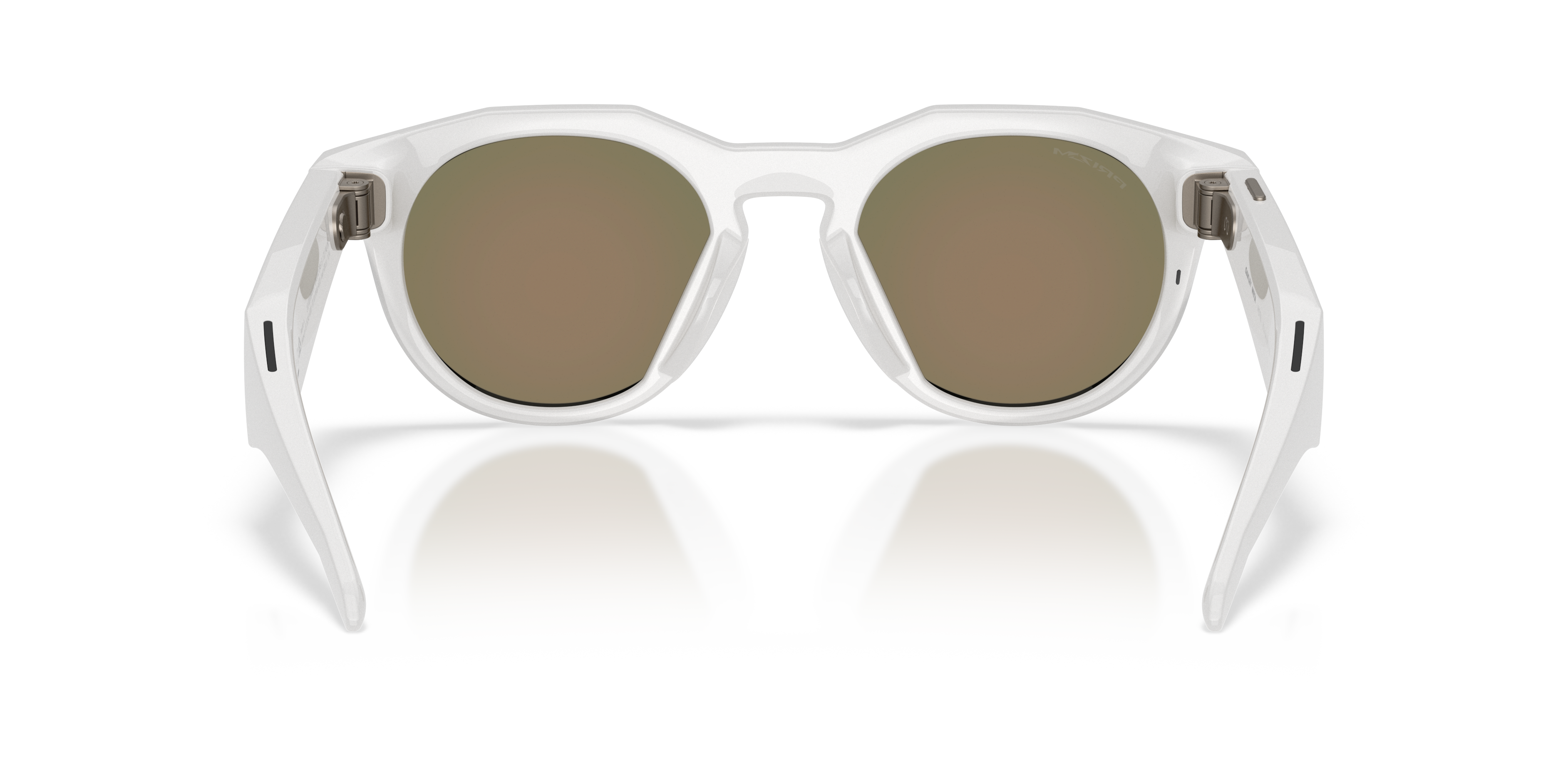 Oakley | Meta Meta HSTN Unisex Round Prizm Sunglasses - Warm Grey Frame