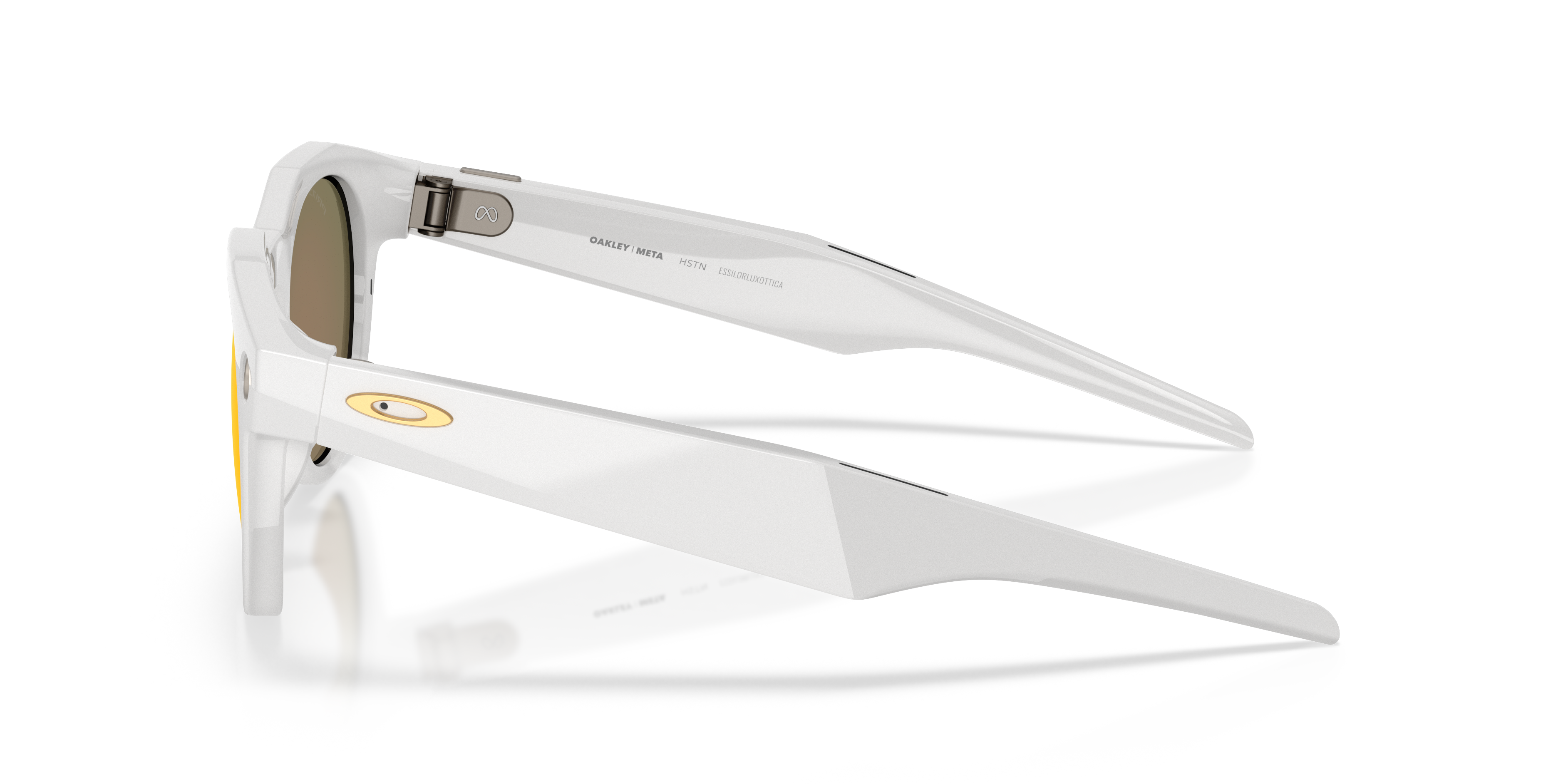 Oakley | Meta Meta HSTN Unisex Round Prizm Sunglasses - Brown Smoke Frame