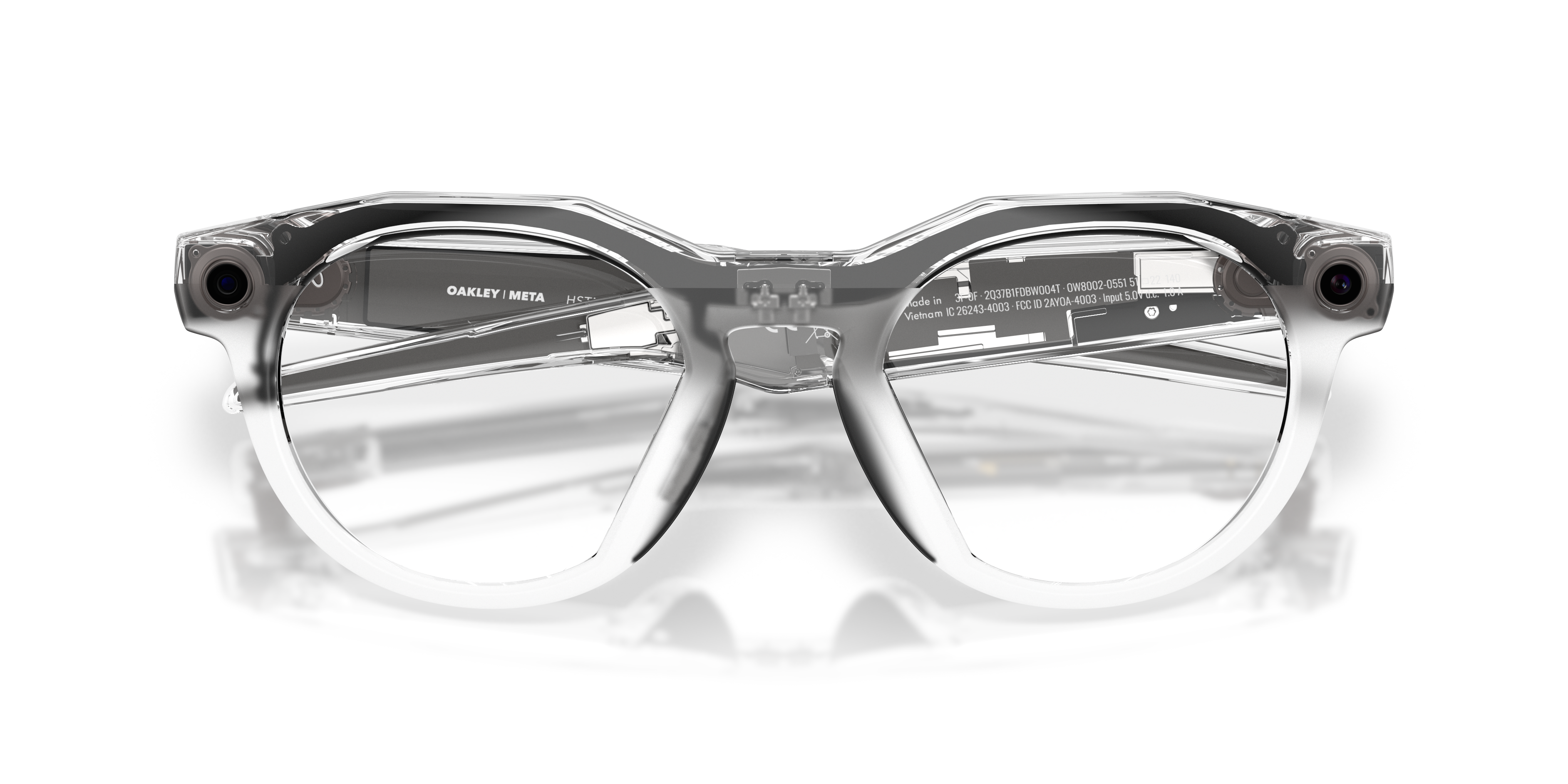 Oakley | Meta Meta HSTN Unisex Round Sunglasses - Black Frame