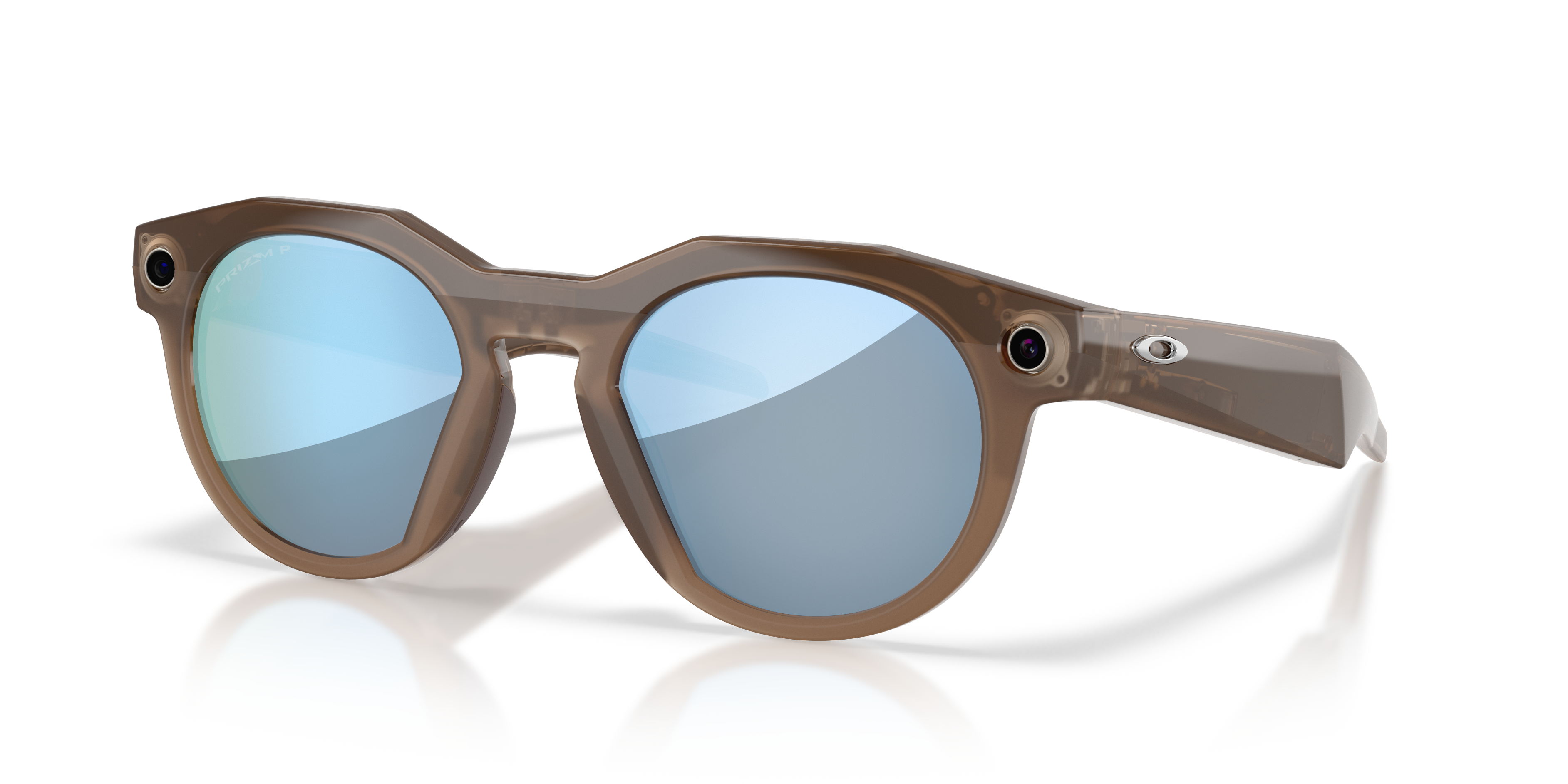 Oakley | Meta Meta HSTN Unisex Round Prizm Sunglasses - Black Frame