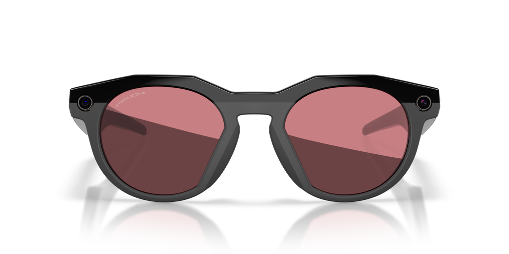 Oakley | Meta Meta HSTN Unisex Round Prizm Sunglasses - Warm Grey Frame