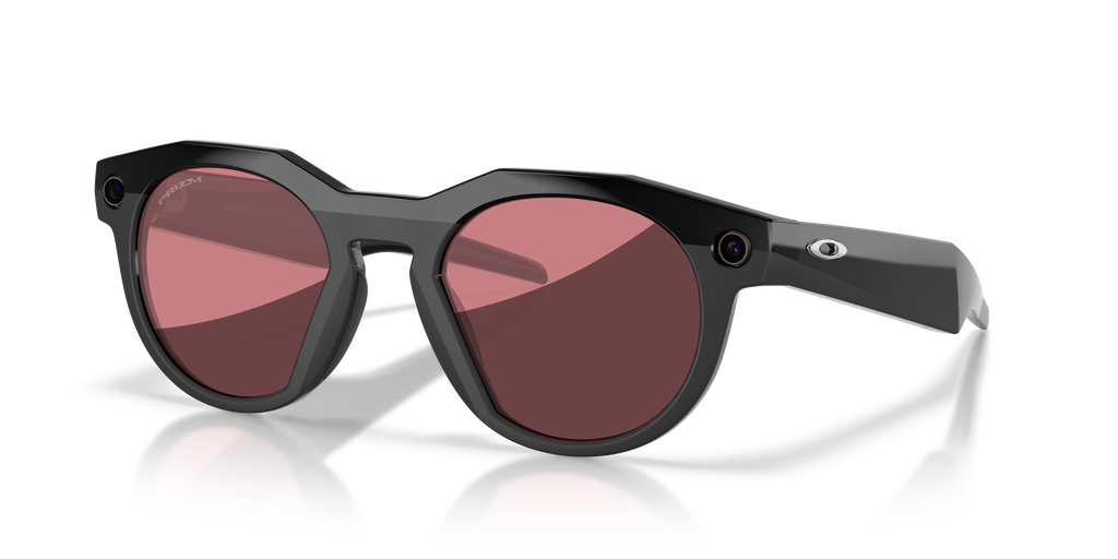 Oakley | Meta Meta HSTN Unisex Round Prizm Sunglasses - Black Frame