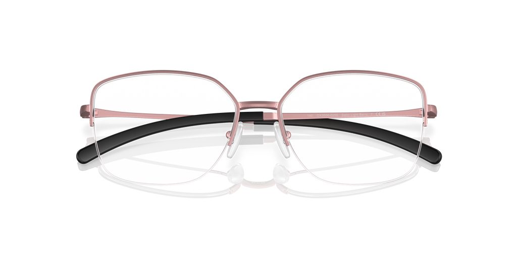 Oakley OX3006 Moonglow Women's Round Eyeglass Frames - Satin Light Berry Frame