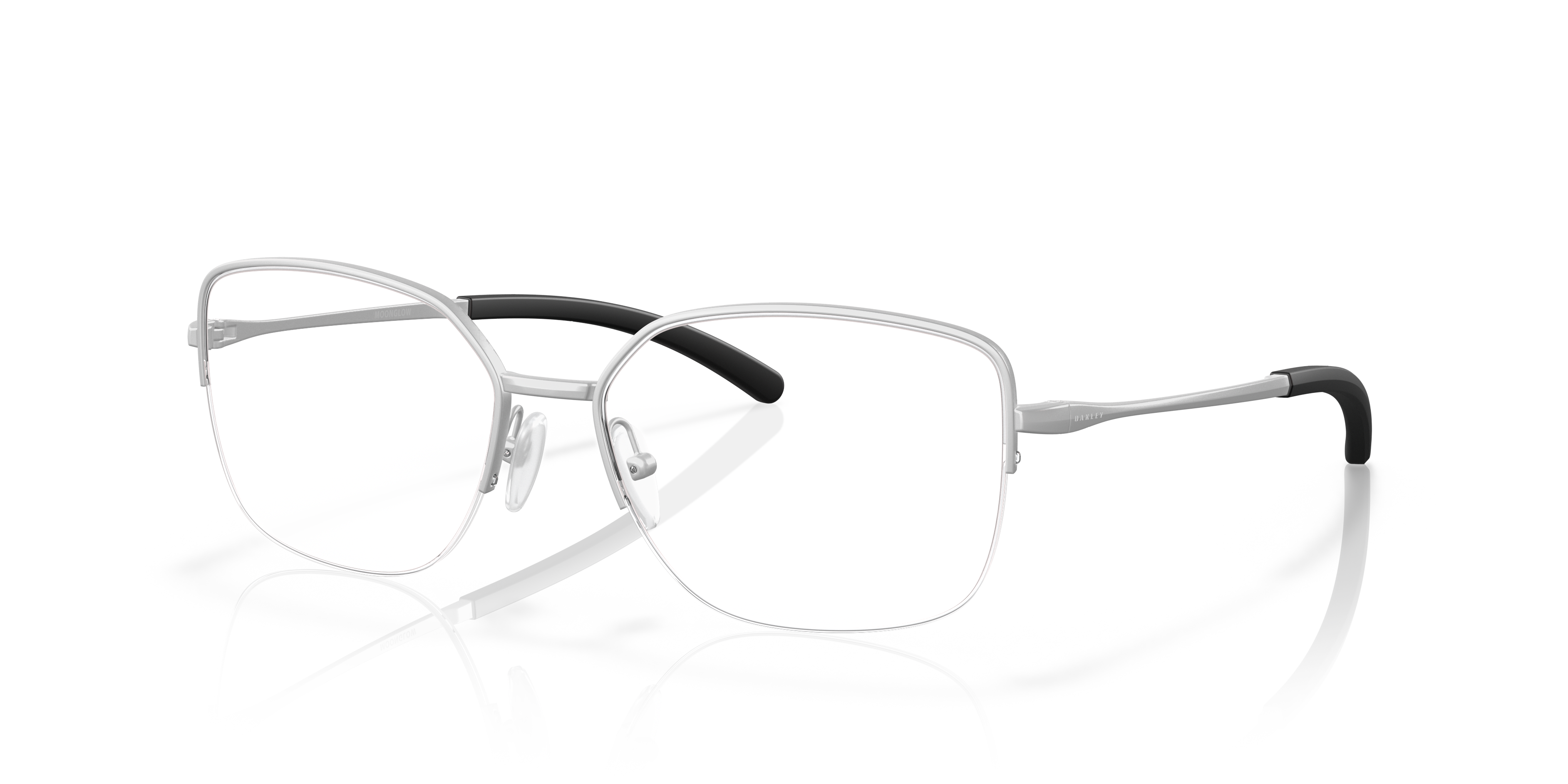 Oakley OX3006 Moonglow Women's Round Eyeglass Frames - Satin Light Berry Frame