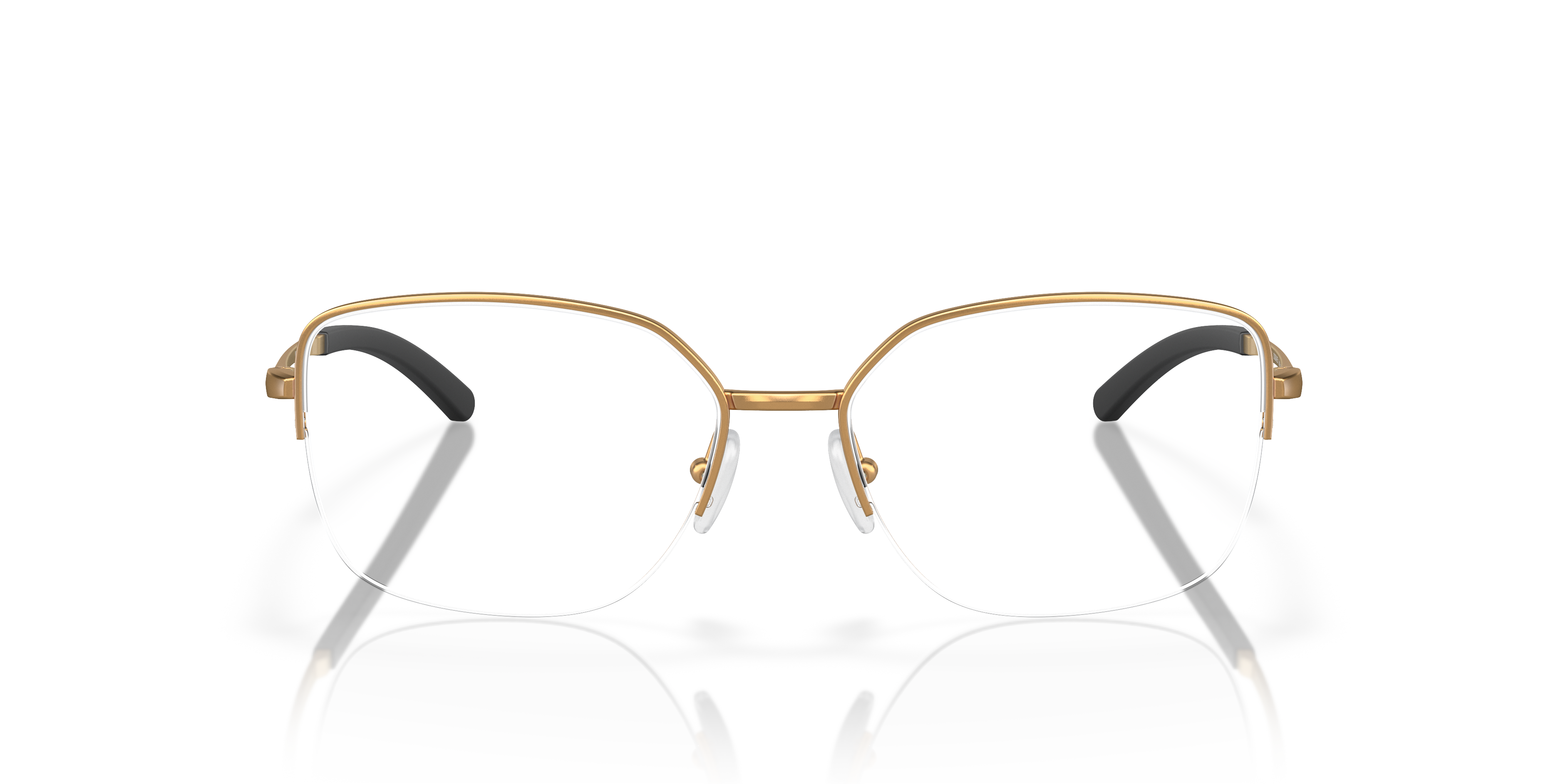 Oakley OX3006 Moonglow Women's Round Eyeglass Frames - Satin Chrome Frame