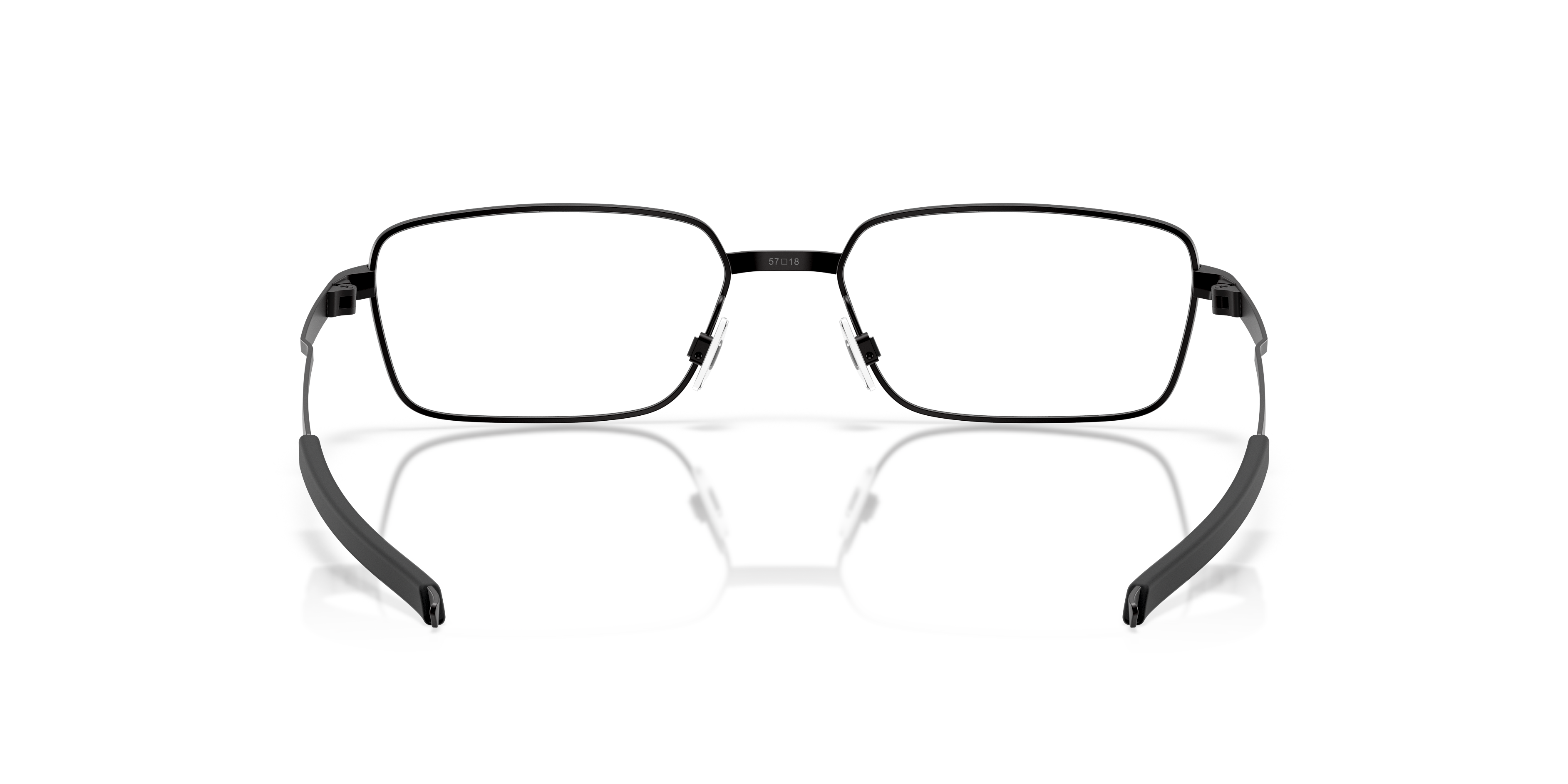 Oakley OX3036 Foil RQ Men's Rectangle Eyeglass Frames - Matte Midnight Frame