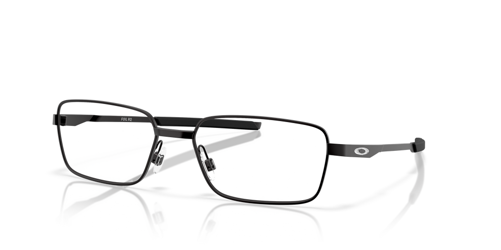 Oakley OX3036 Foil RQ Men's Rectangle Eyeglass Frames - Satin Lead Frame