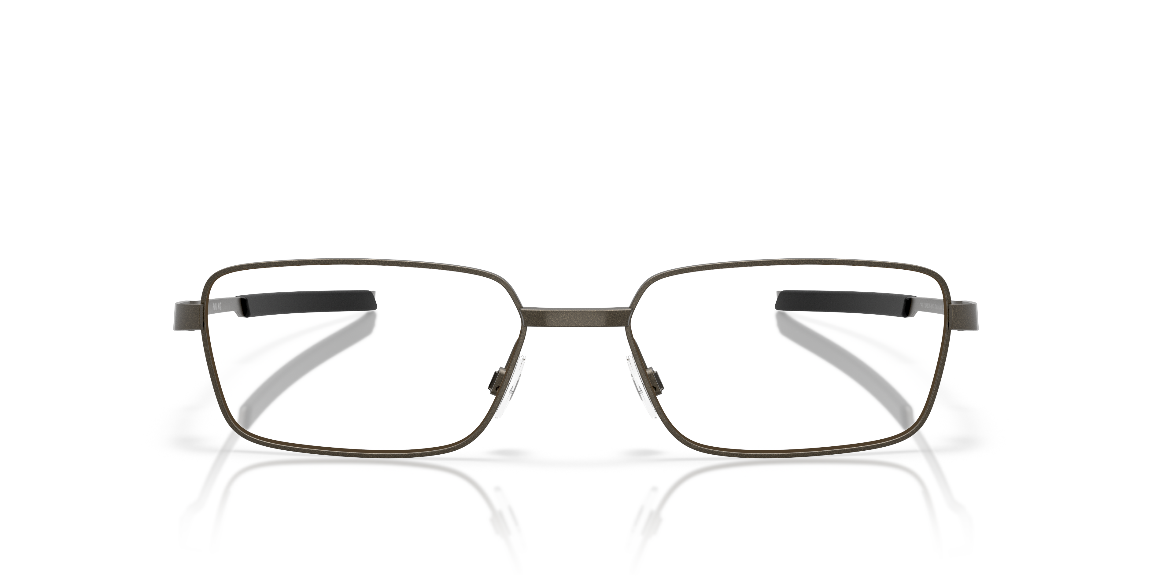 Oakley OX3036 Foil RQ Men's Rectangle Eyeglass Frames - Satin Lead Frame