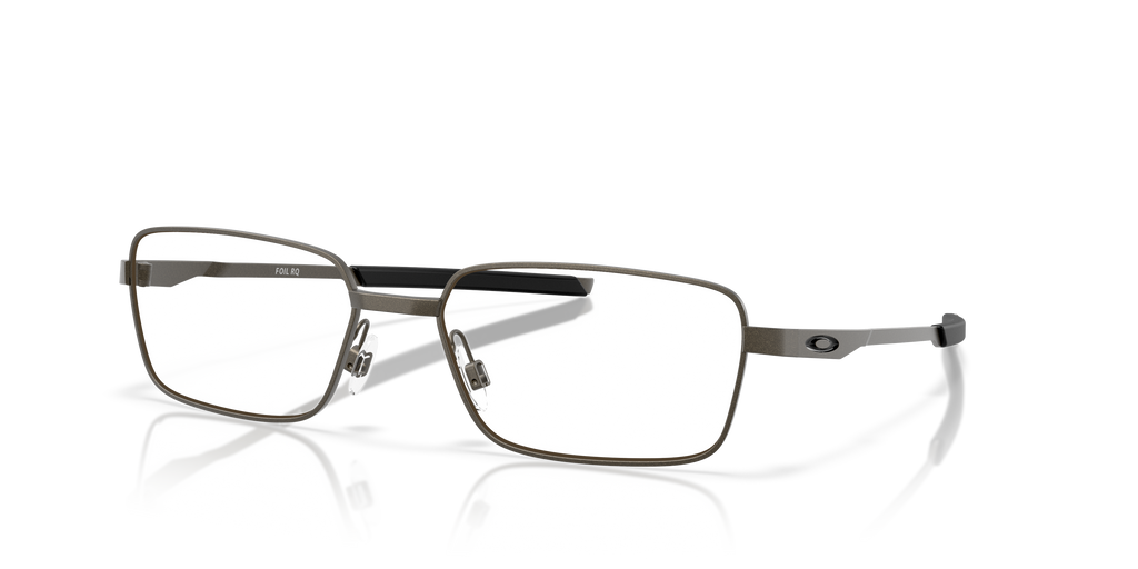 Oakley OX3036 Foil RQ Men's Rectangle Eyeglass Frames - Matte Midnight Frame