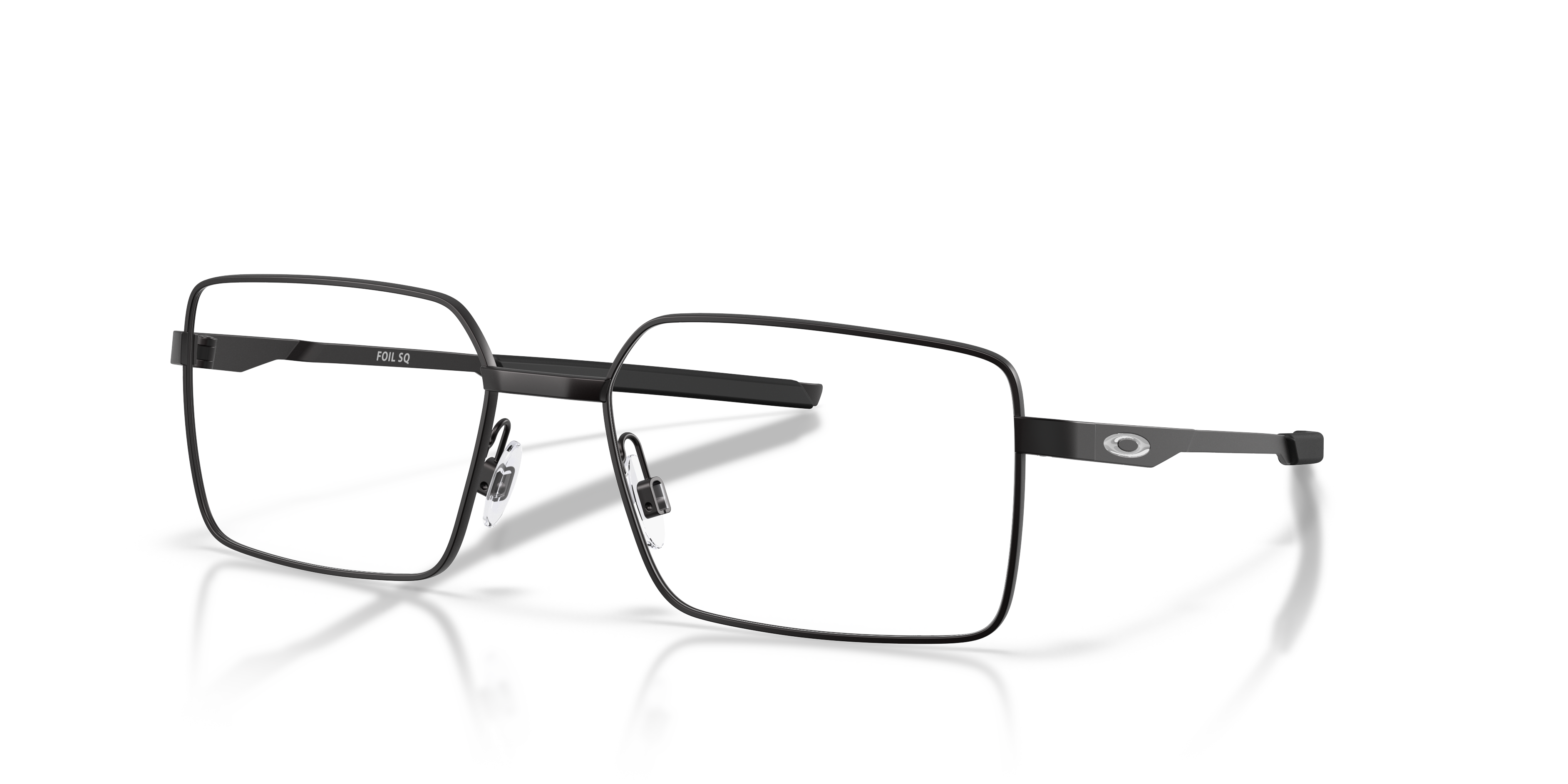 Oakley OX3062 Foil SQ Men's Rectangle Eyeglass Frames - Matte Gunmetal Frame