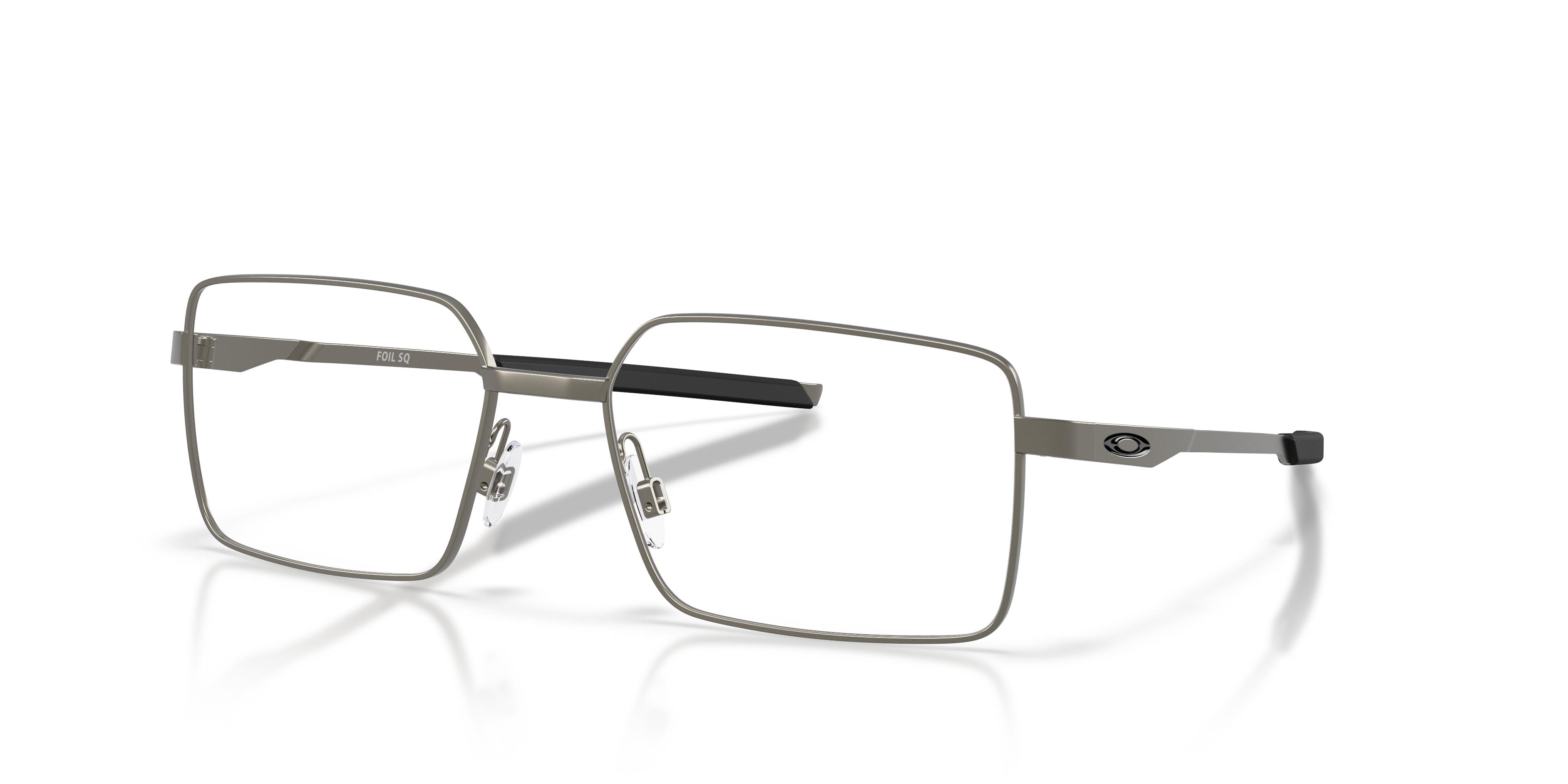 Oakley OX3062 Foil SQ Men's Rectangle Eyeglass Frames - Satin Black Frame