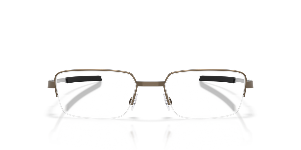 Oakley OX3100 Foil RQ 0.5 Unisex Rectangle Eyeglass Frames - Pewter Frame