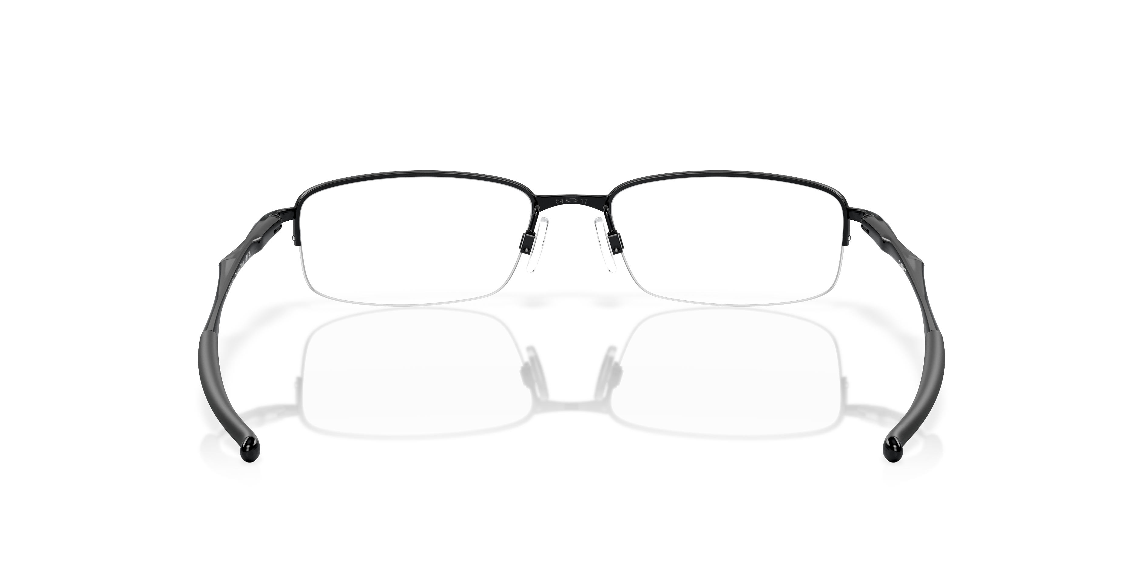 Oakley OX3102 Clubface Men's Rectangle Eyeglass Frames - Pewter Frame