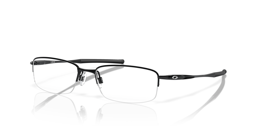 Oakley OX3102 Clubface Men's Rectangle Eyeglass Frames - Pewter Frame