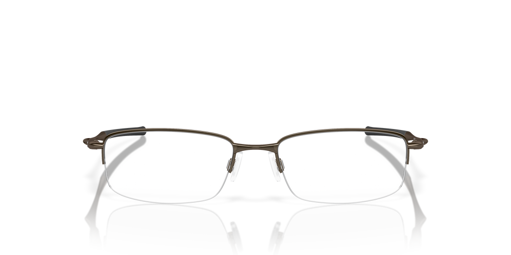 Oakley OX3102 Clubface Men's Rectangle Eyeglass Frames - Polished Black Frame