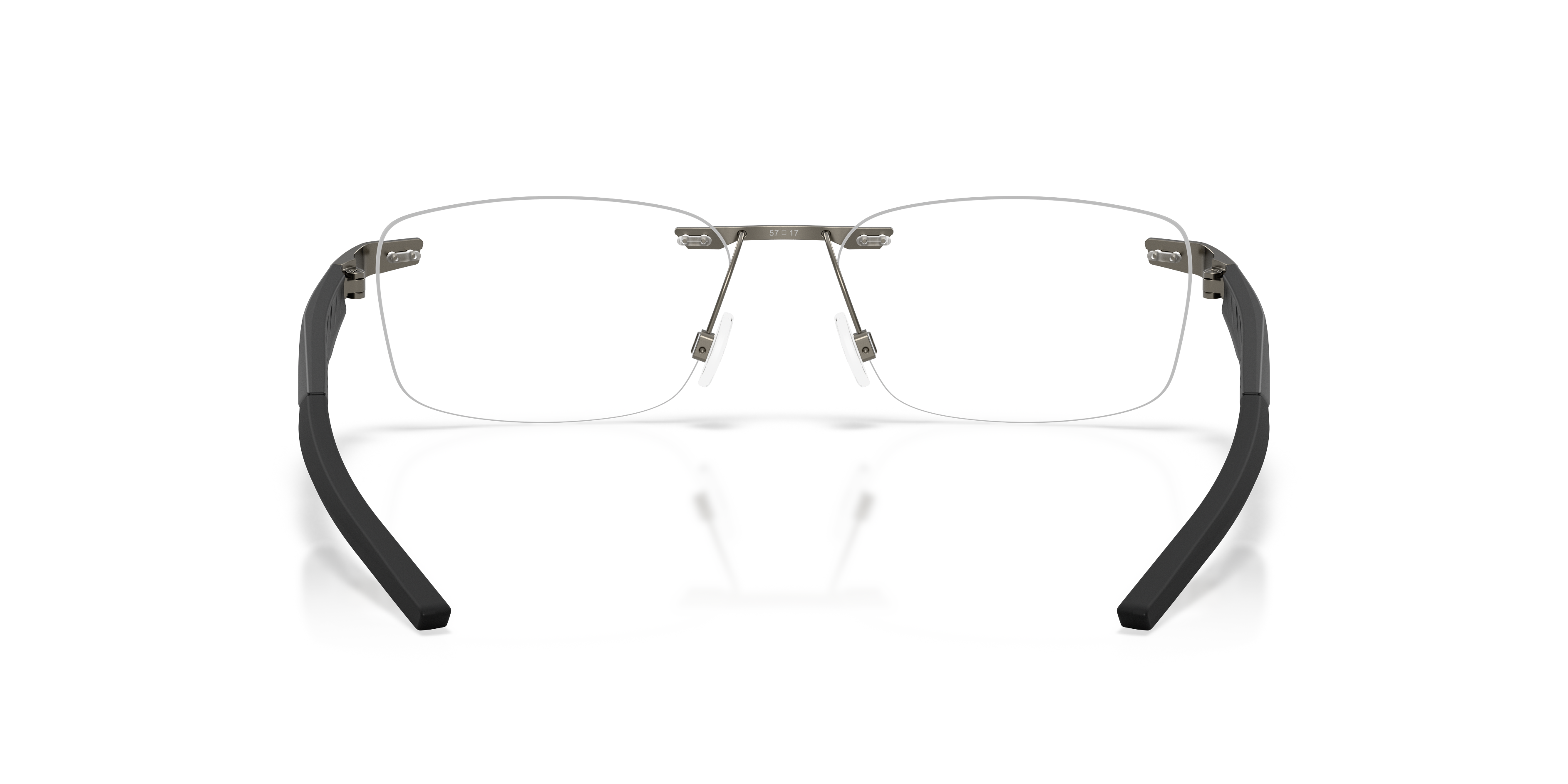 Oakley OX3126 Steakhouse 1.0 Unisex Rectangle Eyeglass Frames - Satin Black Frame