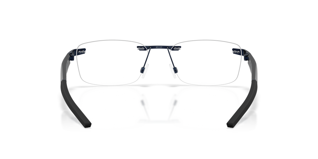 Oakley OX3126 Steakhouse 1.0 Unisex Rectangle Eyeglass Frames - Matte Gunmetal Frame