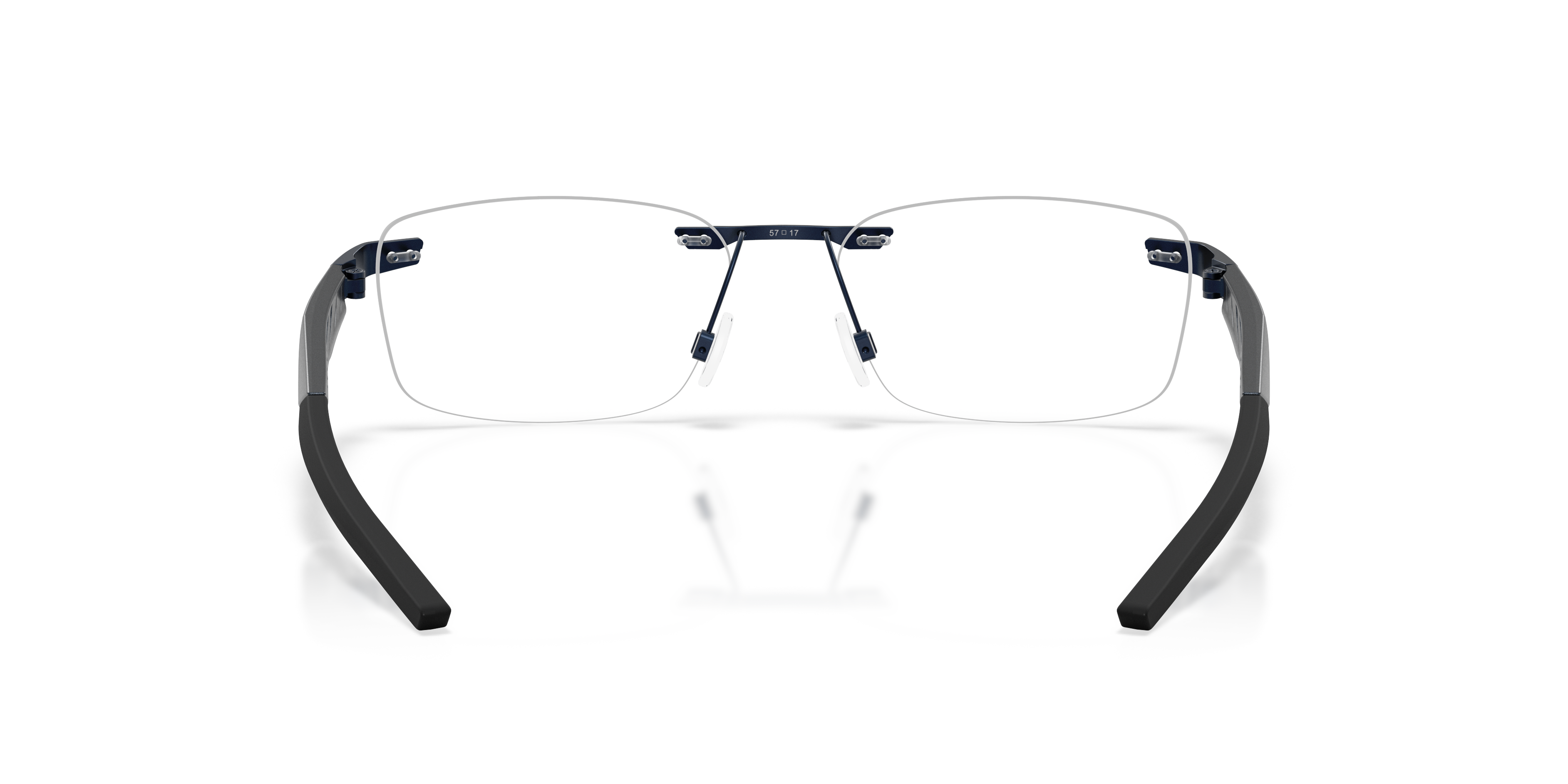 Oakley OX3126 Steakhouse 1.0 Unisex Rectangle Eyeglass Frames - Matte Gunmetal Frame