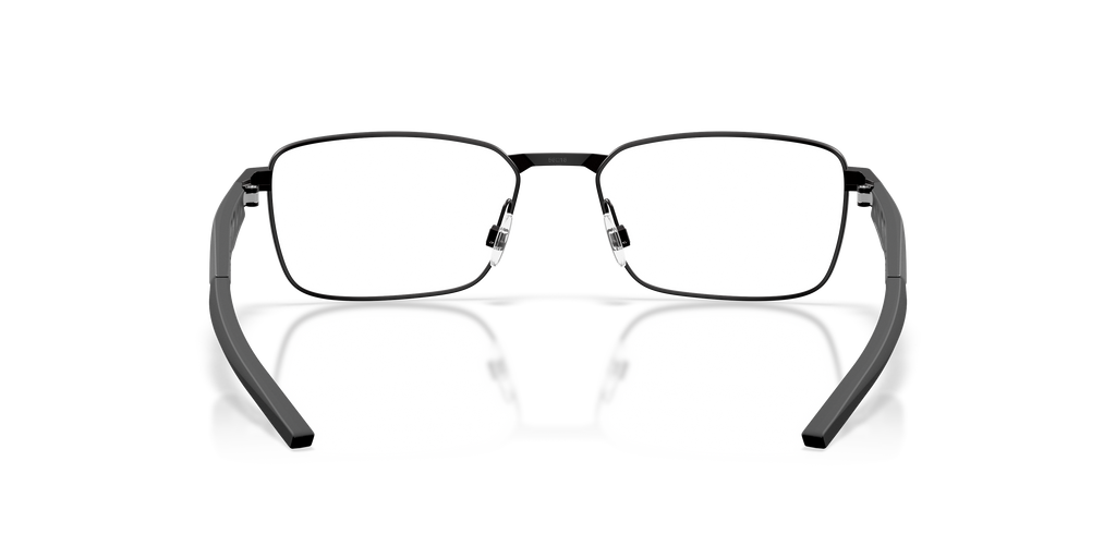 Oakley OX3140 Steakhouse Unisex Rectangle Eyeglass Frames - Satin Black Frame