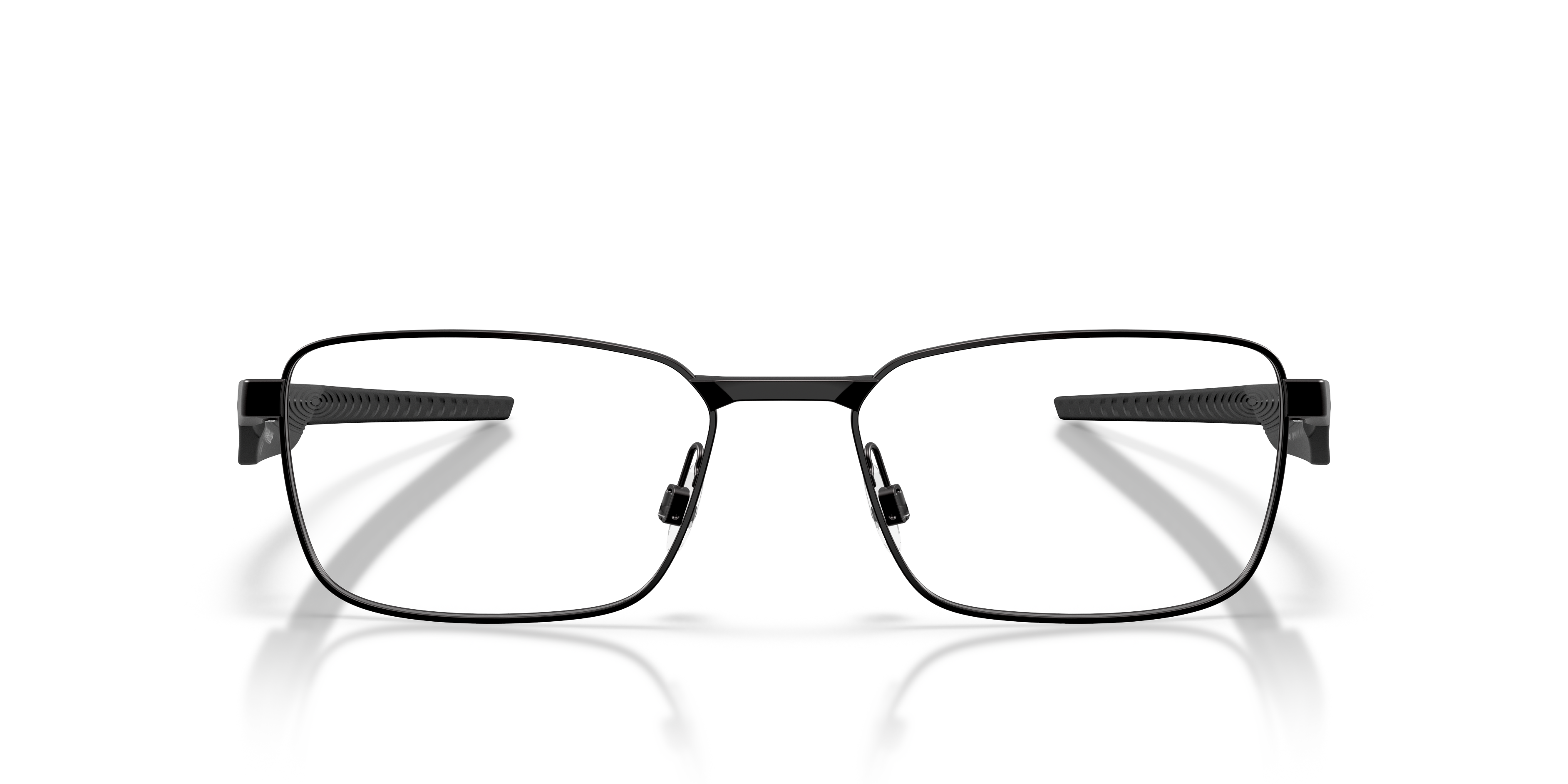 Oakley OX3140 Steakhouse Unisex Rectangle Eyeglass Frames - Satin Light Steel Frame