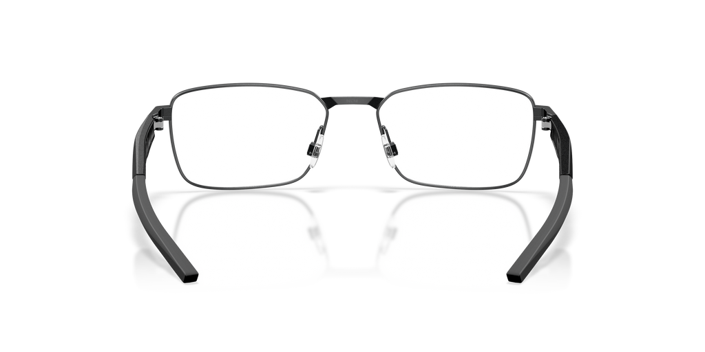 Oakley OX3140 Steakhouse Unisex Rectangle Eyeglass Frames - Satin Lead Frame