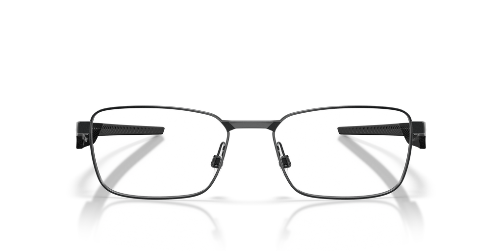 Oakley OX3140 Steakhouse Unisex Rectangle Eyeglass Frames - Satin Light Steel Frame