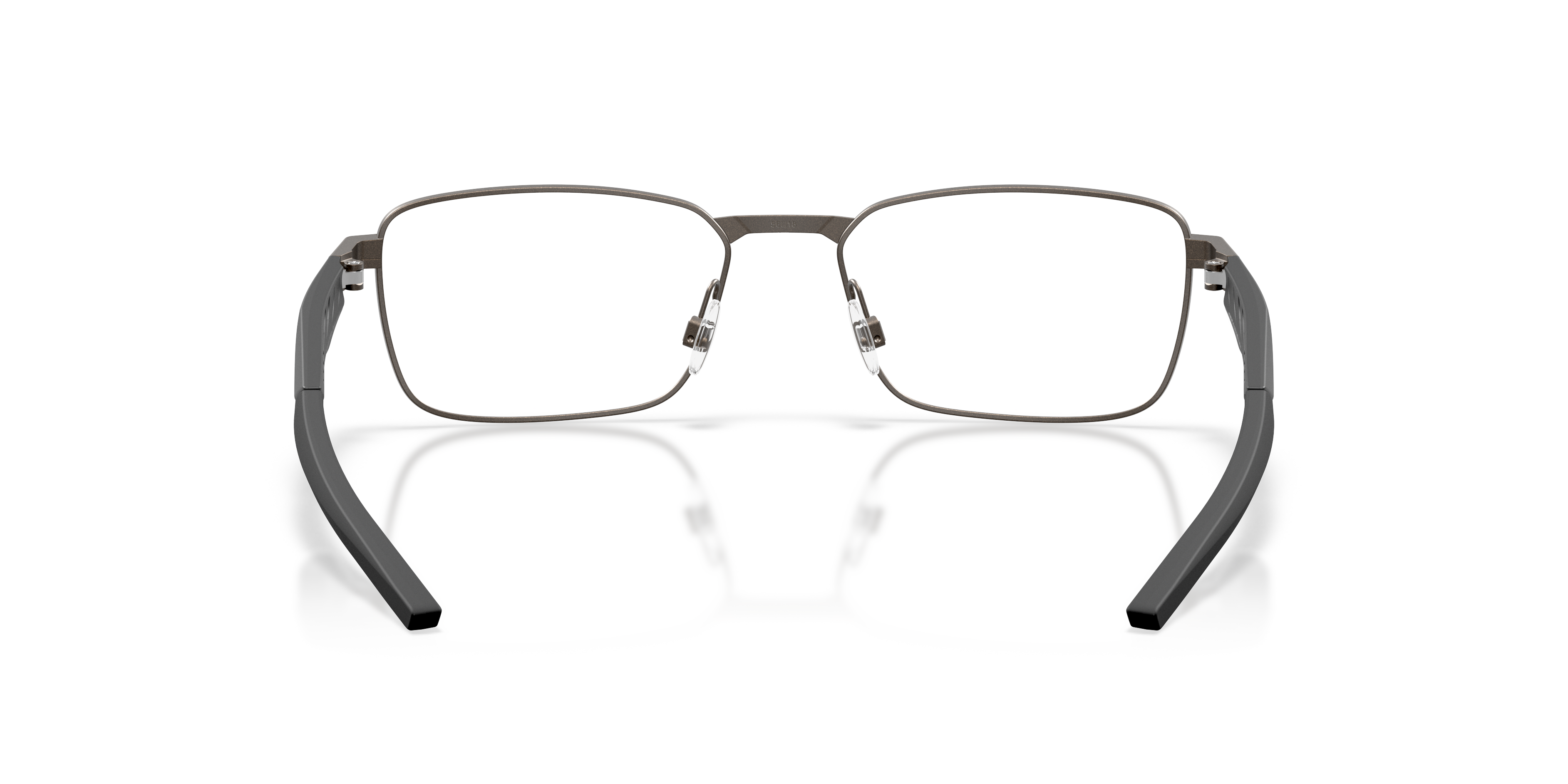 Oakley OX3140 Steakhouse Unisex Rectangle Eyeglass Frames - Satin Lead Frame