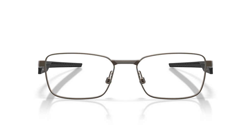Oakley OX3140 Steakhouse Unisex Rectangle Eyeglass Frames - Satin Lead Frame