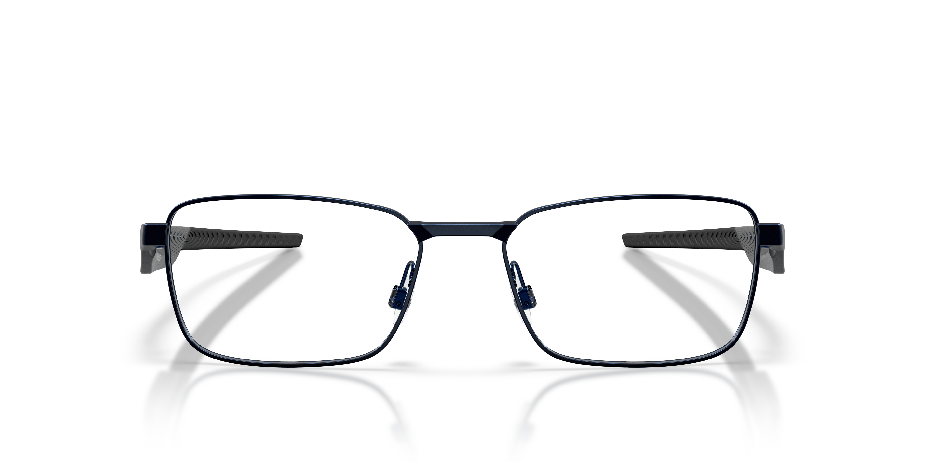 Oakley OX3140 Steakhouse Unisex Rectangle Eyeglass Frames - Satin Lead Frame