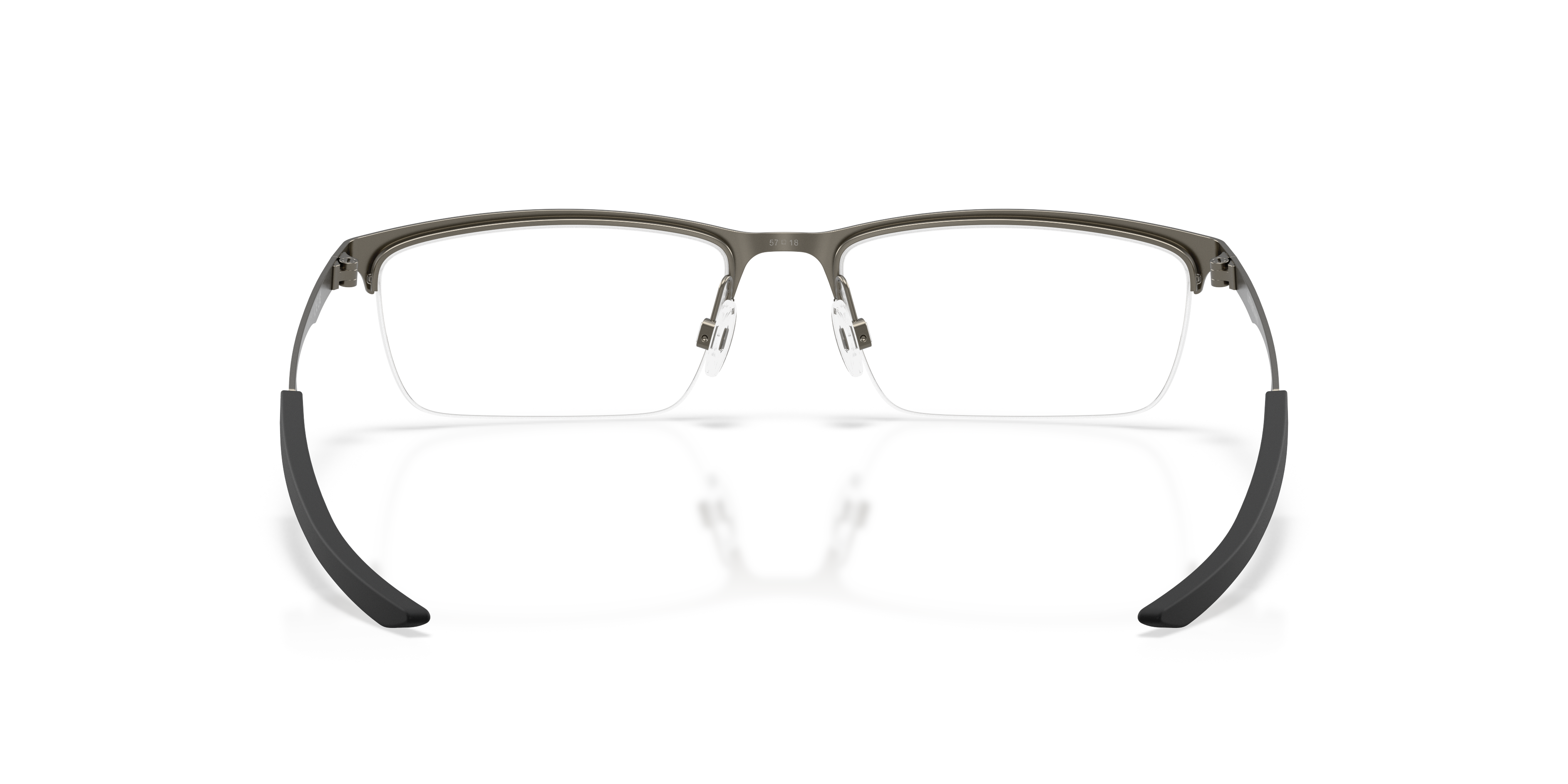 Oakley OX3141 Liteboard Unisex Rectangle Eyeglass Frames - Pewter Frame
