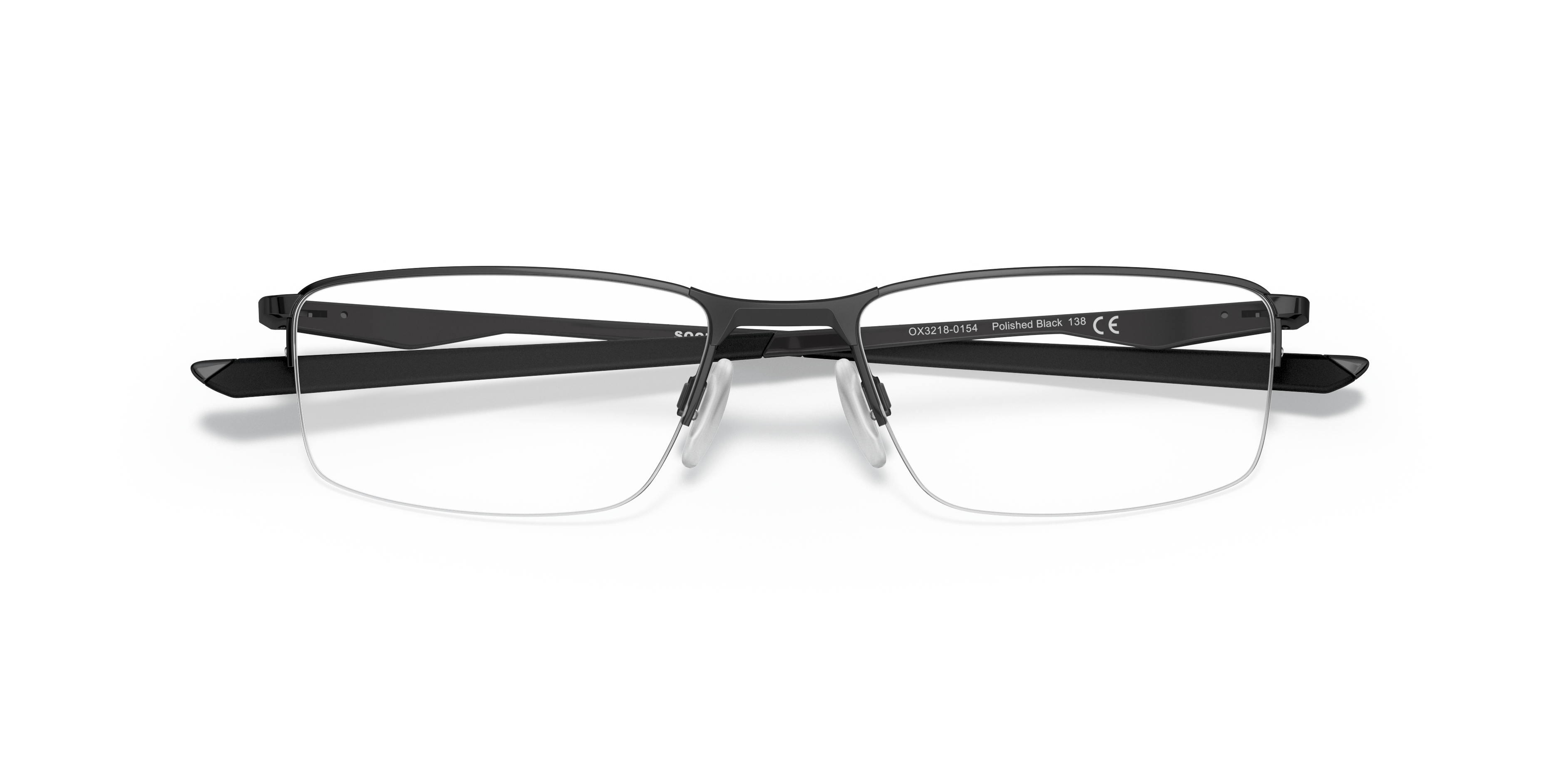 Oakley OX3218 Socket 5.5 Men's Rectangle Eyeglass Frames - Matte Gunmetal Frame
