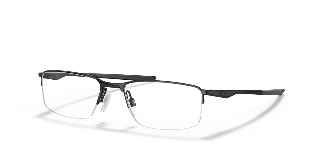 Oakley OX3218 Socket 5.5 Men's Rectangle Eyeglass Frames - Pewter Frame