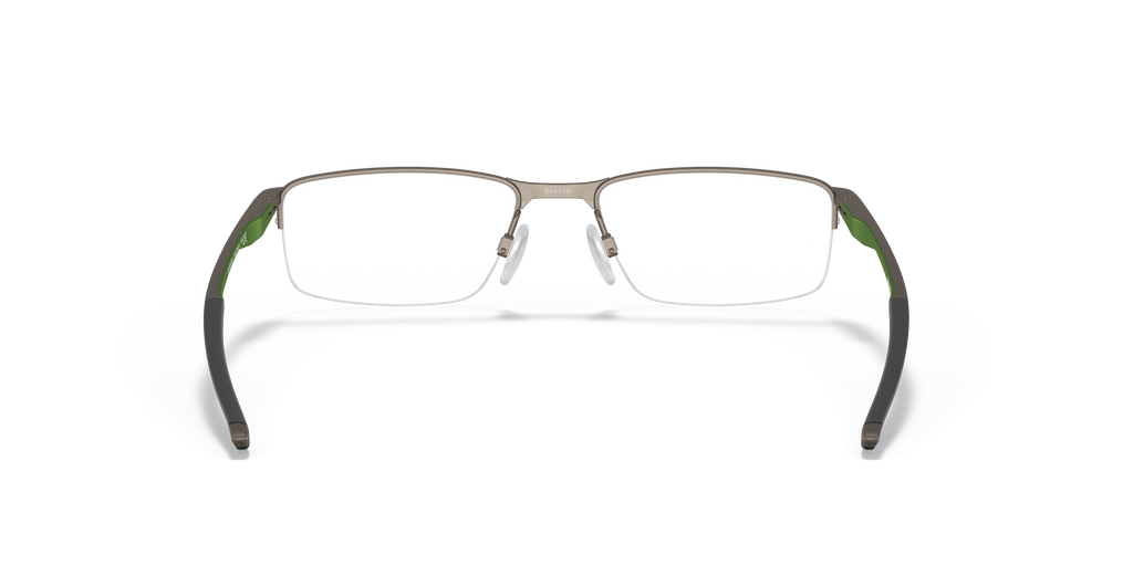 Oakley OX3218 Socket 5.5 Men's Rectangle Eyeglass Frames - Polished Black Frame