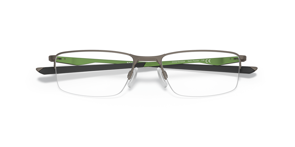 Oakley OX3218 Socket 5.5 Men's Rectangle Eyeglass Frames - Matte Midnight Frame